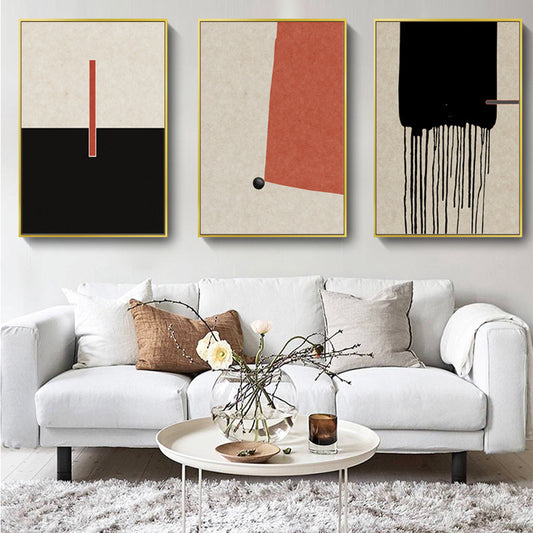 Tableaux Modernes Minimalistes Jet D'Encre